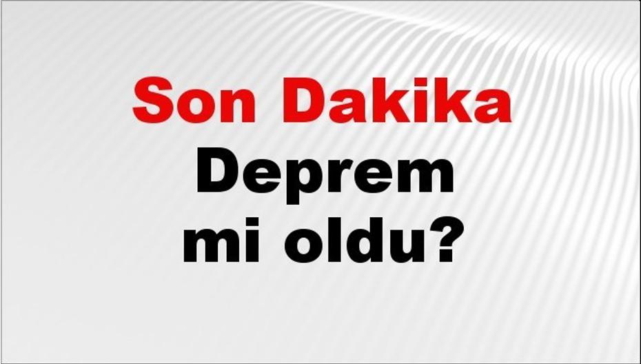 08 Ekim 2026 Güncel Deprem Haberleri ve Detaylar