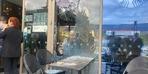 Starbucks şubesine taşlı saldırı: 1 yaralı