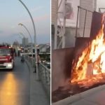 Başakşehir'deki Mall of İstanbul AVM alışveriş merkezinin otoparkında korkutan yangın – Son Dakika Türkiye Haberleri