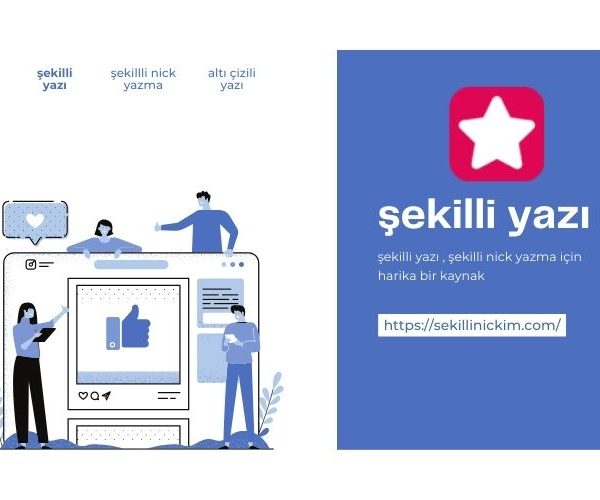 Şekilli Yazı ile Profilinizi Farklılaştırın