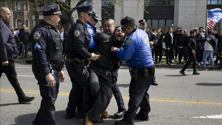 New York’ta Filistinli taraftarlar ve İsrail destekçileri arasında bir yıpranma
