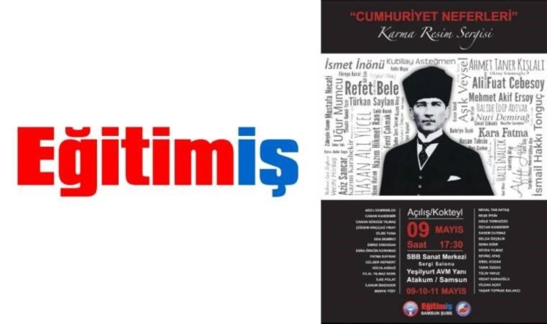 Eğitim-İş’ten ‘Cumhuriyet Neferleri Karma Resim’ sergisi – Son Dakika Kültür-Sanat Haberleri