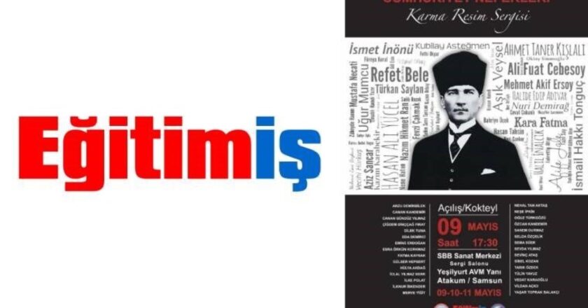 Eğitim-İş’ten ‘Cumhuriyet Neferleri Karma Resim’ sergisi – Son Dakika Kültür-Sanat Haberleri