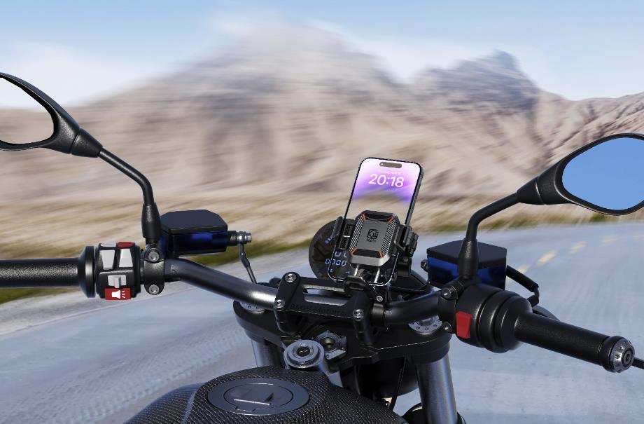 motosiklet telefon tutucu