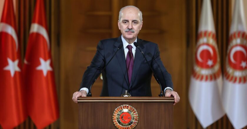 TBMM Başkanı Kurtulmuş, grup başkanları ve grup başkanvekilleriyle bir araya geldi