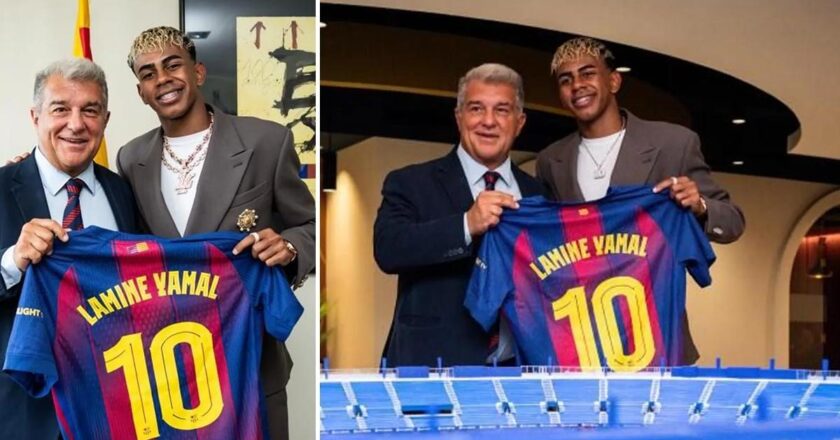 Lamine Yamal, Barcelona’da 10 numaranın yeni sahibi oldu