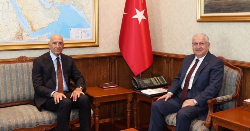 Bakan Güler, ABD’nin Ankara Büyükelçisi Barrack’ı kabul etti
