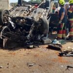 Yer: Balıkesir! Takla atan otomobilde sıkışan 2 kişiyi itfaiye kurtardı
