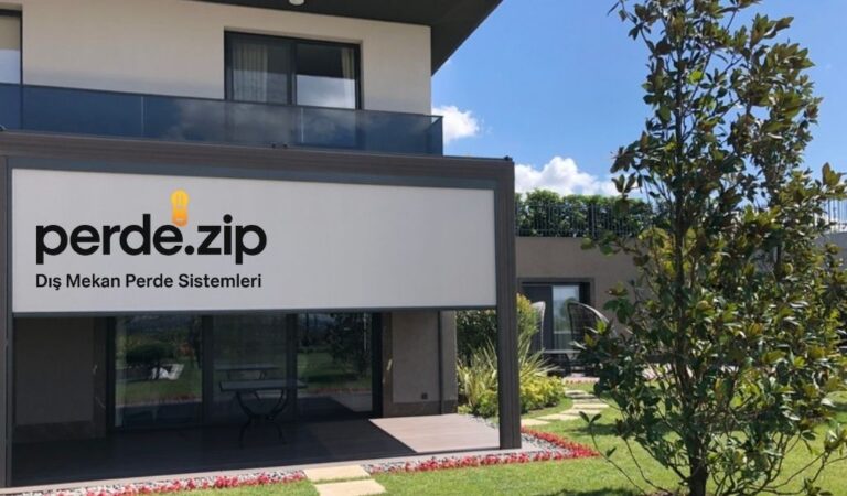 Zip perde ile yaşam alanlarında estetik ve işlevsellik