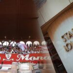 Monaco’daki stadyumda Galatasaraylı taraftarlardan dikkat çeken eylem!